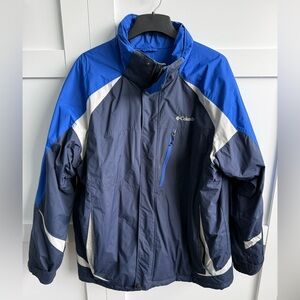 Columbia Blue and Gray Men's Jacket